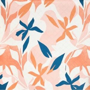 waterproof Terracotta Tropics picnic blanket/sz X-L-NWT-100% recycled materials